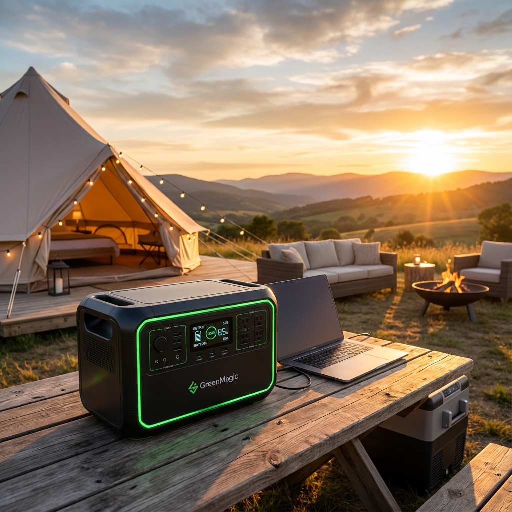 High-tech power station